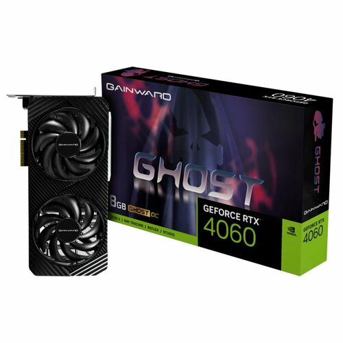 Видеокарта RTX4060 GHOST OC 8GB GDDR6 128bit 3-DP HDMI 3638300₽