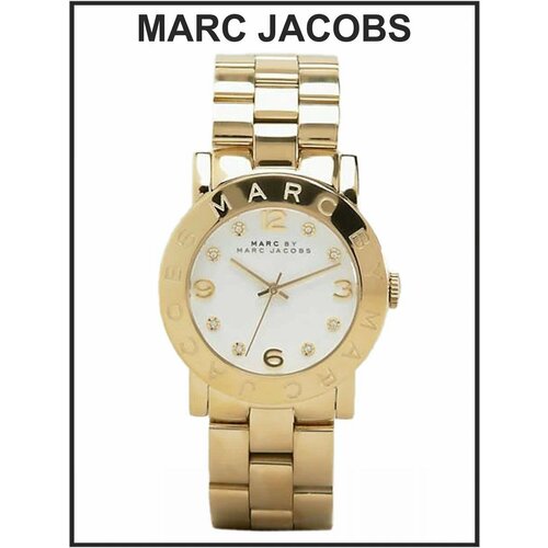 фото Наручные часы marc jacobs, золотистый/белый