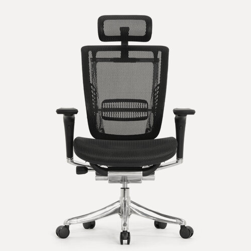 Изображение товара Кресло компьютерное FALTO SPRING 2 (поясничный валик, подлокотники 6D(360), сетка, черный)