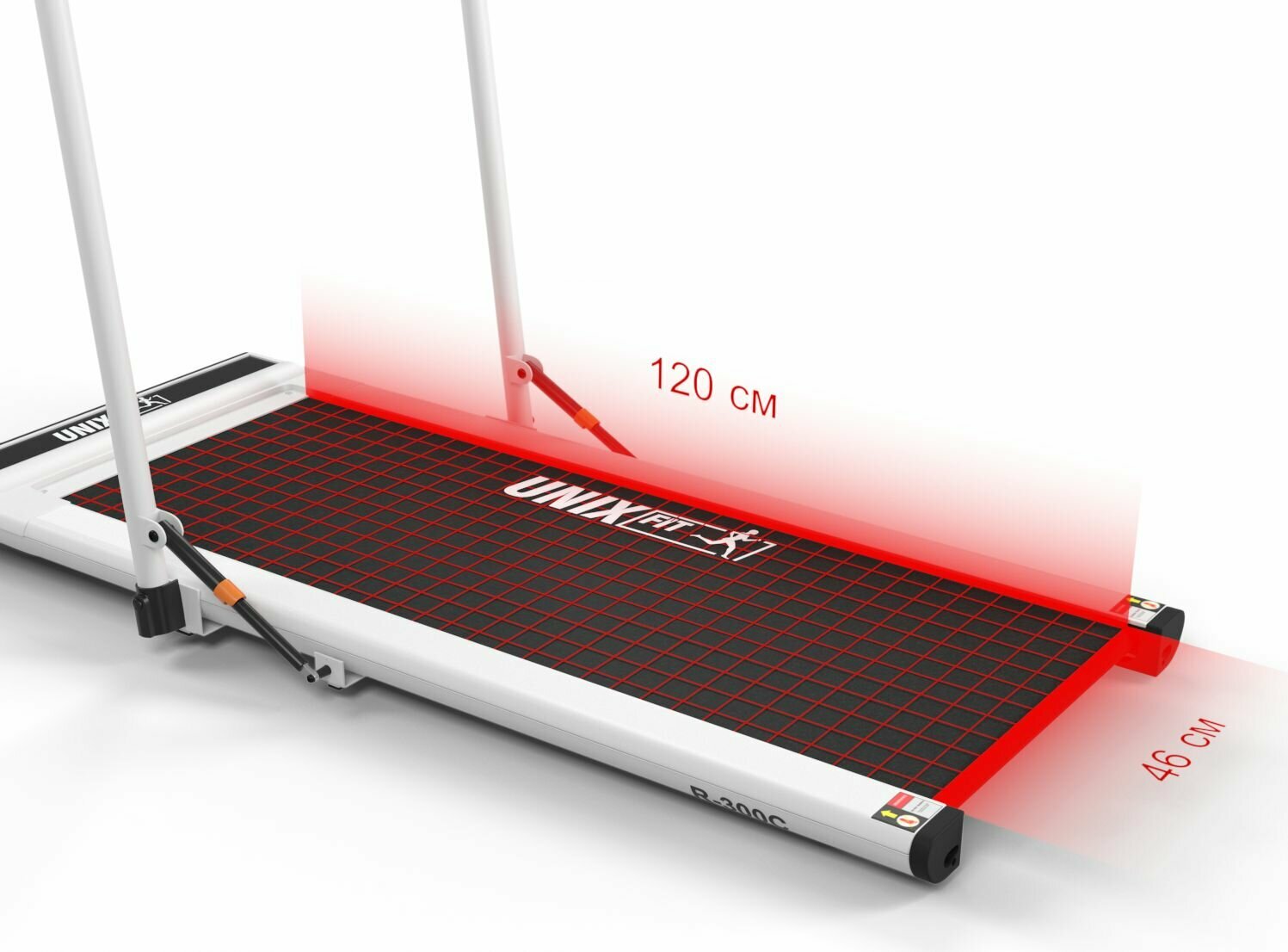 Беговая дорожка UNIXFIT R-300C WHITE