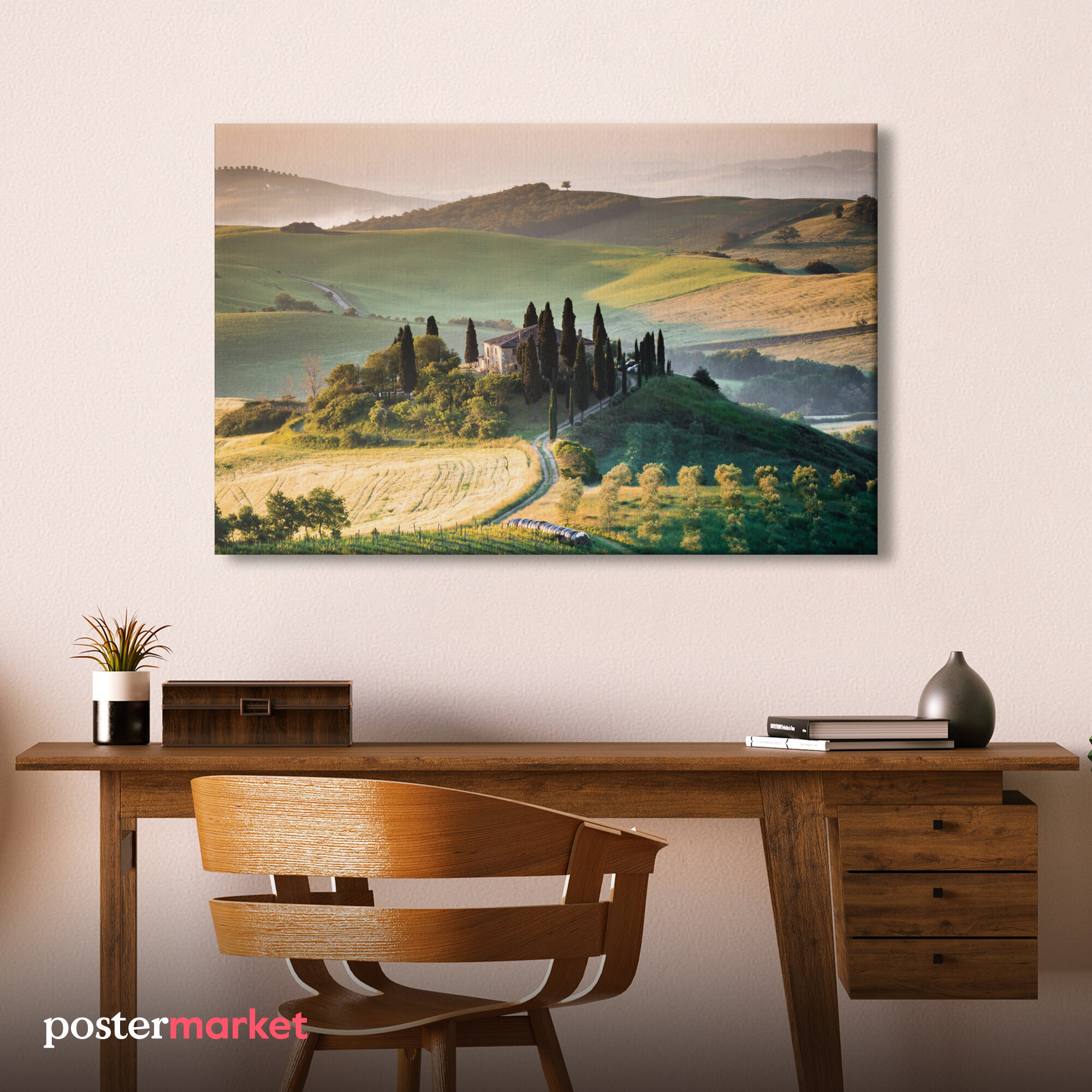Картина Postermarket Тоскана 60х90 см интерьерная на холсте Hoff - фото №2