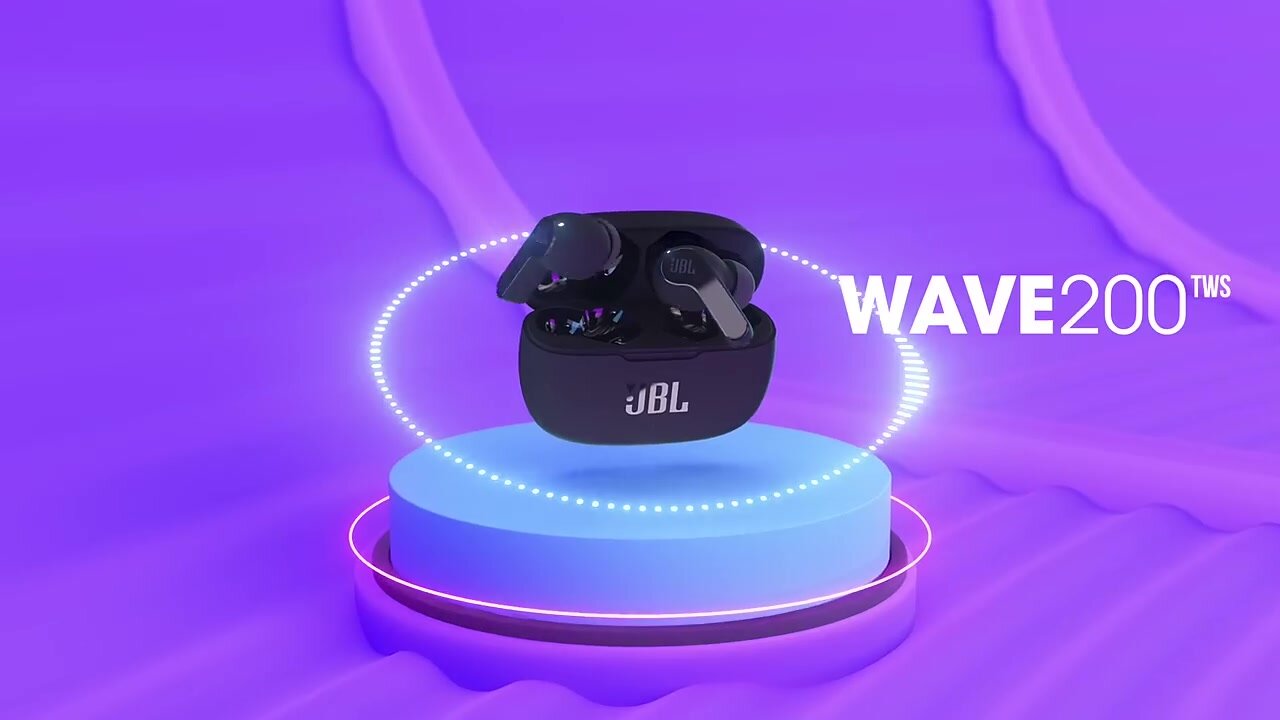 Беспроводные наушники JBL Wave 200TWS, белый white peak — фото 1