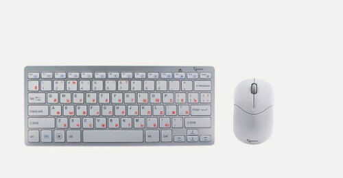 Изображение товара Клавиатура и мышь Wireless Gembird KBS-7001