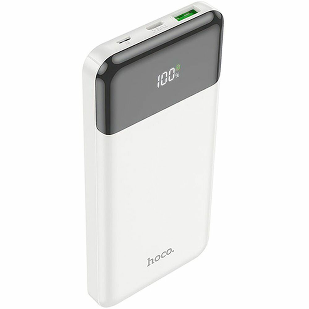 Портативное зарядное устройство Hoco J102 Cool Figure 10000mAh White