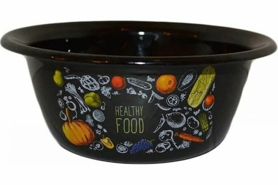 Appetite Миска эмал Healthy food 15л 1с7с-Healthy