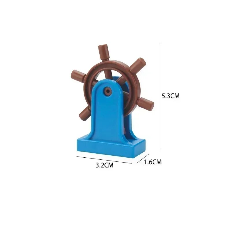 Строительный блок Rudder, 5.3x3.2x1.6 см