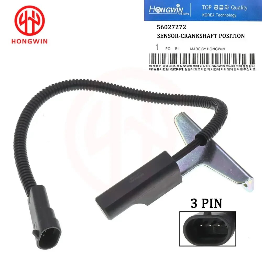 Новый датчик положения коленчатого вала 56027272 56026701 70104291 Для Jeep Chrysler Grand Cherokee I (ZJ) 5.2 i 4x4 (ZJ) 92-99 Dodge Ram, 1pcs