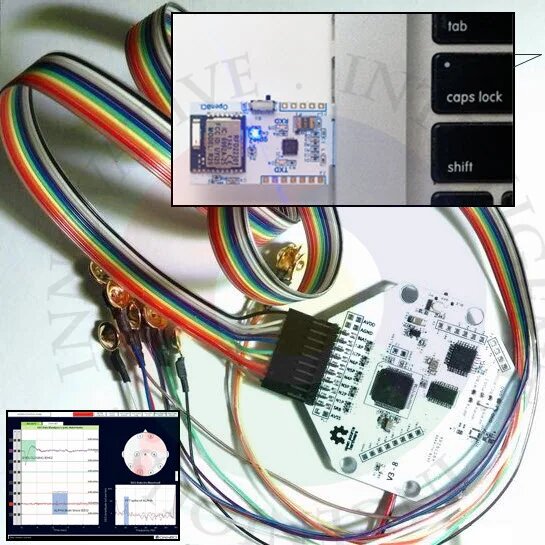 Openbci V3 с открытым исходным кодом Arduino ЭЭГ модуль-8/16 каналов-официальная беспроводная версия, 8-ch WiFi no shell — фото 1