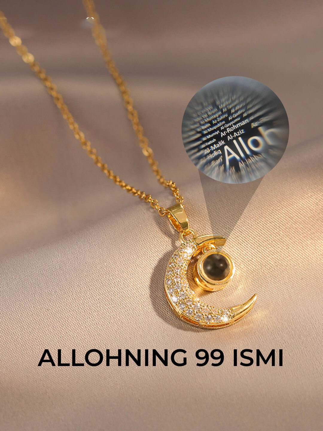 Колье, искусственный камень, длина 45 см, золотой