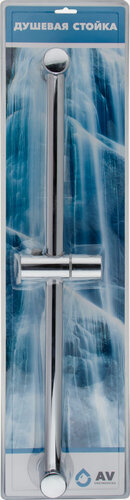 Изображение товара Душевая штанга AV ENGINEERING вертикальная хромированная (AVSSS-055)