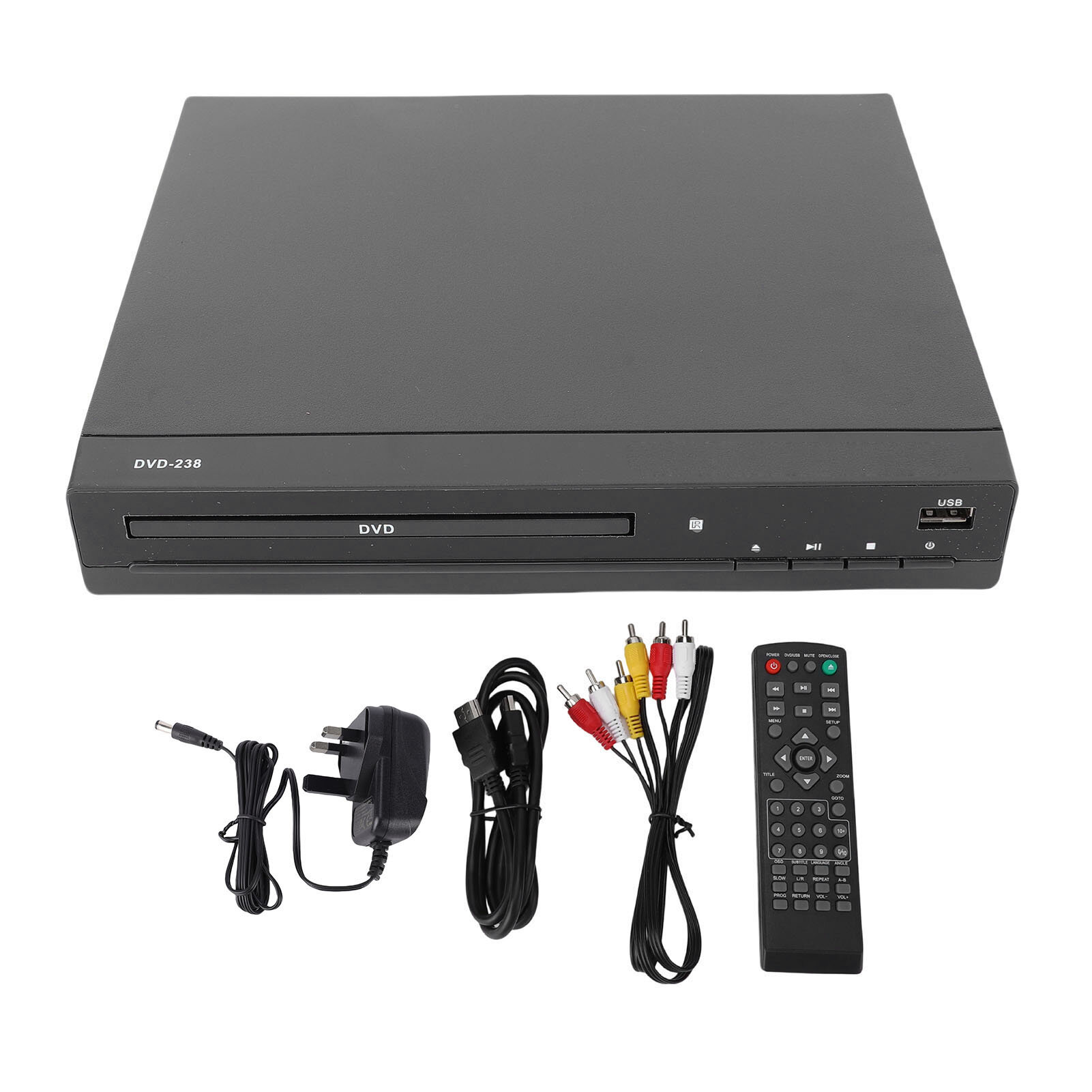 DVD-плеер 1080P с масштабированием HD-мультимедийного интерфейса USB-порт для всех регионов CD DVD-плеер с дистанционным управлением для ТВ-проектора GB Plug