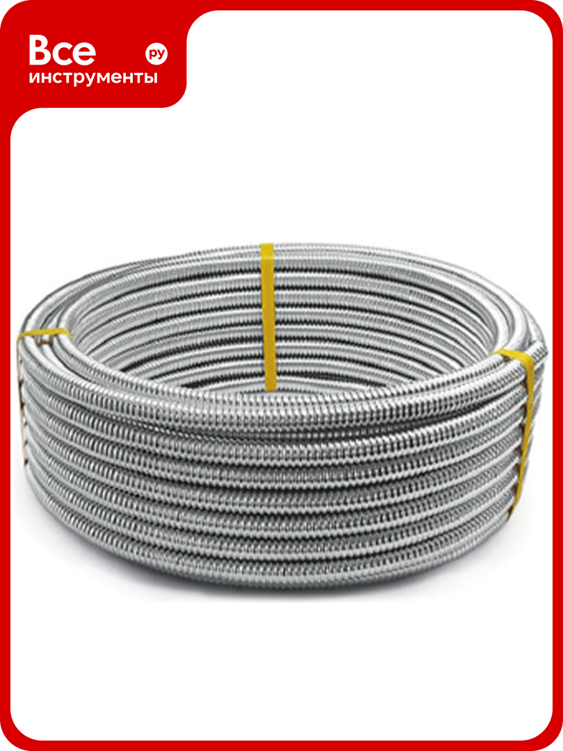 Труба гофрированная Lavita нержавеющая сталь отожженная HF 20А R 20м/бухта