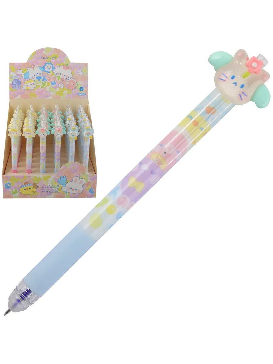 Ручка стирающаяся синяя