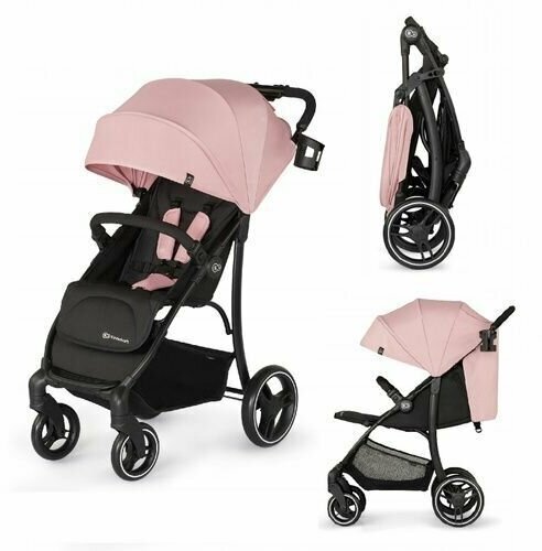 Коляска прогулочная Kinderkraft TRIG 2 LIGHT, розовый