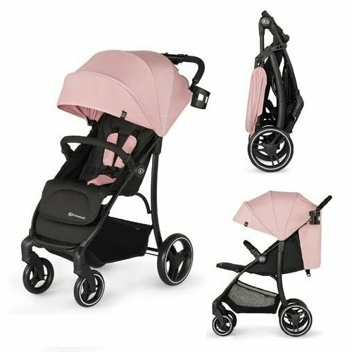 Коляска прогулочная Kinderkraft TRIG 2 LIGHT, розовый