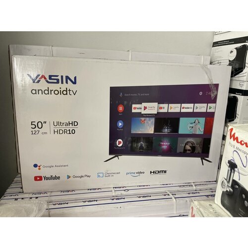 Телевизор Yasin 50 дюймов смарт тв Full HD Wi-Fi Android