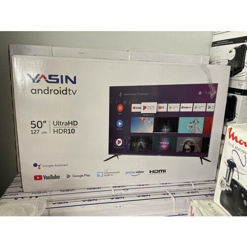 Телевизор Yasin 50 дюймов смарт тв Full HD Wi-Fi Android 3249000₽