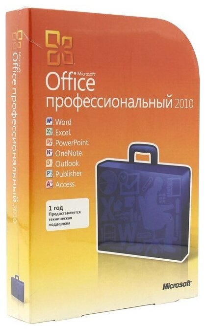 Microsoft Office 2010 Professional,  , DVD