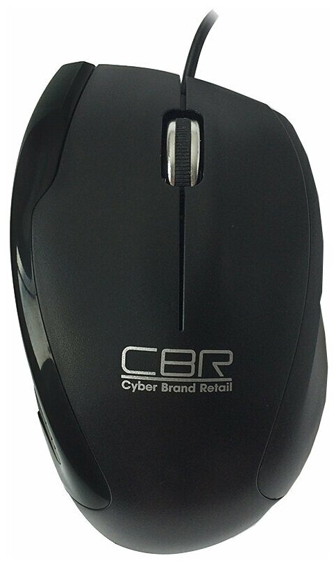 CBR CM 307 черный USB, Мышь 1200 dpi, провод 1,3м