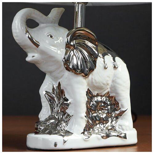 фото Лампа настольная risalux "белый слон", 28 см, 220 v (01506-3)