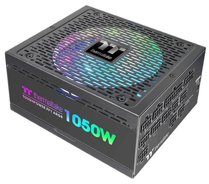 Блок питания Thermaltake ATX 1050W Toughpower PF1 Argb 80+ platinum 24+2x(4+4) pin Apfc 140mm fan co .