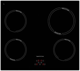 Индукционная варочная панель Zigmund & Shtain CIS 299.60 BX, черный