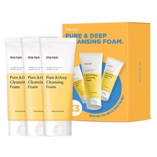 Manyo Pure Deep Cleansing Foam Пенка для глубокого очищения пор с керамидами (100ml*1шт)