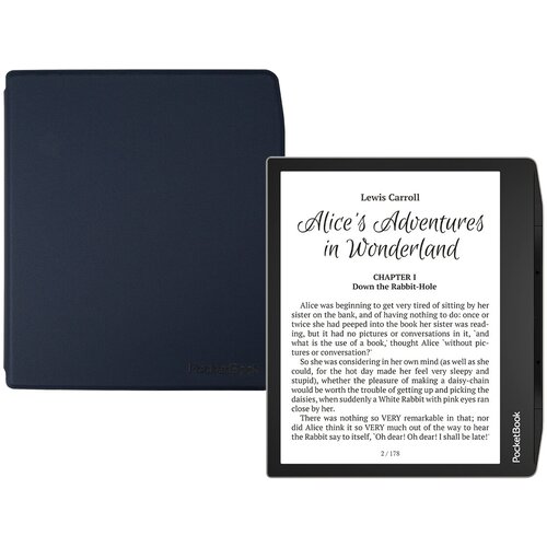 Электронная книга PocketBook 700 Era 64Gb, медный с фирменной обложкой Blue в комплекте