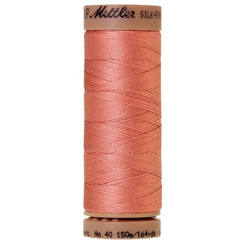 Нить для машинного квилтинга SILK-FINISH COTTON 40, 150 м 100% хлопок 0637 Antique Pink ( 9136-0637 )