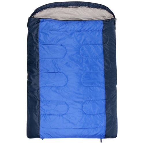 фото Спальный мешок jungle camp verona double, двухместный, две молнии, цвет: синий