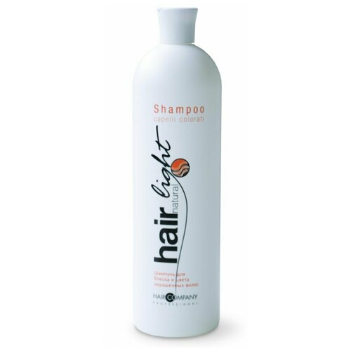 Hair Company Шампунь для блеска и цвета окрашенных волос, 1000 мл - Hair Natural Light Shampoo Capelli Colorati