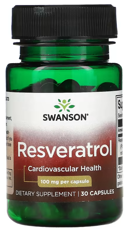 Resveratrol, 100 мг, 30 шт.