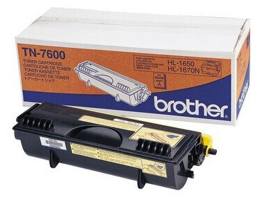 Картридж Brother TN-7600, 6500 стр, черный