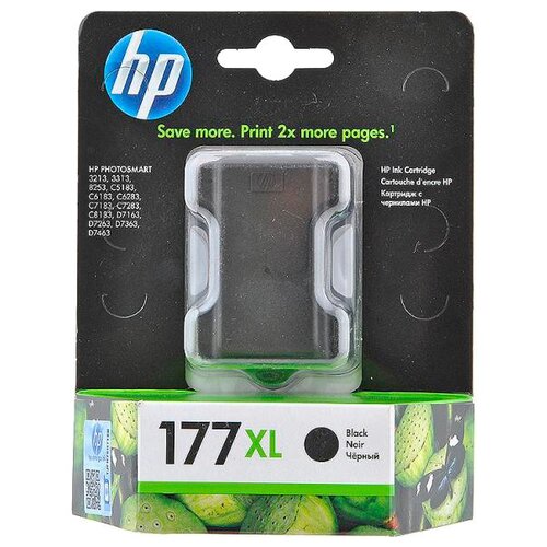 Картридж HP C8719HE, 1120 стр, черный картридж ds 177xl c8719he черный увеличенный ресурс