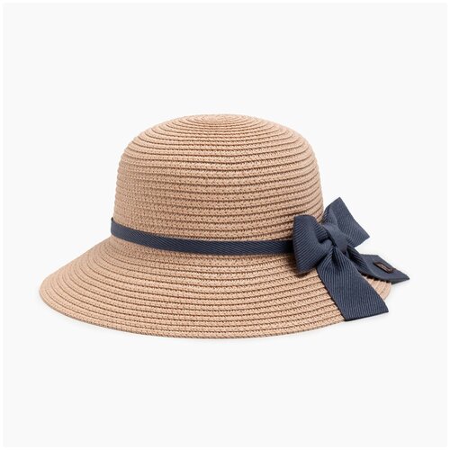 фото Шляпа для девочки, цв. пудра, р-р 54 россия