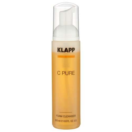 klapp очищающая пенка foam cleanser 200 мл klapp c pure Klapp очищающая пенка для умывания C Pure Foam Сleanser, 200 мл, 200 г