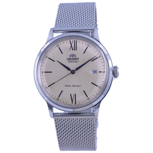 Наручные часы ORIENT Automatic Мужские Наручные часы Orient RA-AC0020G10B, серебряный, бежевый