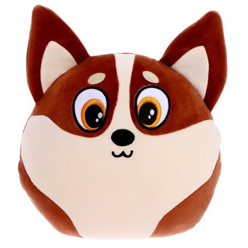 Мягкая игрушка-подушка «Собака Корги», 30 см мягкая игрушка подушка корги 80 см коричневый