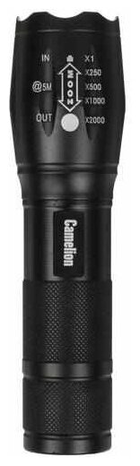 Ручной фонарь Camelion LED51530, черный, 200lm (14536) - фото №12