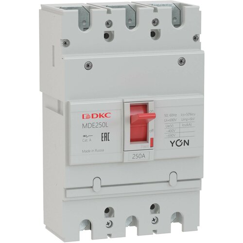 Выключатель автоматический в литом корпусе YON | код MDE250N160 | DKC ( 1шт. )