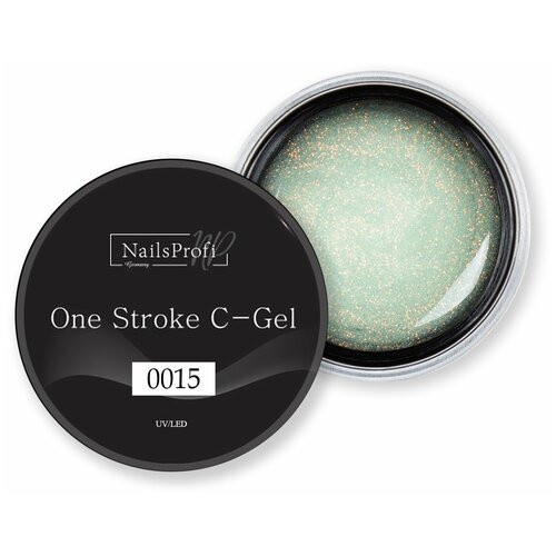 NailsProfi Прозрачный гель One Stroke C-Gel 0015