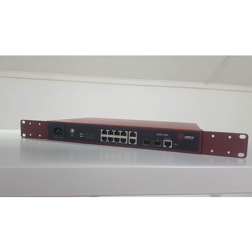 QSW-3500-10T-AC Управляемый коммутатор L2 коммутатор управляемый qtech qsw 4000 12f l2 12 1000 10000base x sfp 8 10 100 1000base tx консольный порт rj45 32к мас адресов 4k vlan 8 очере