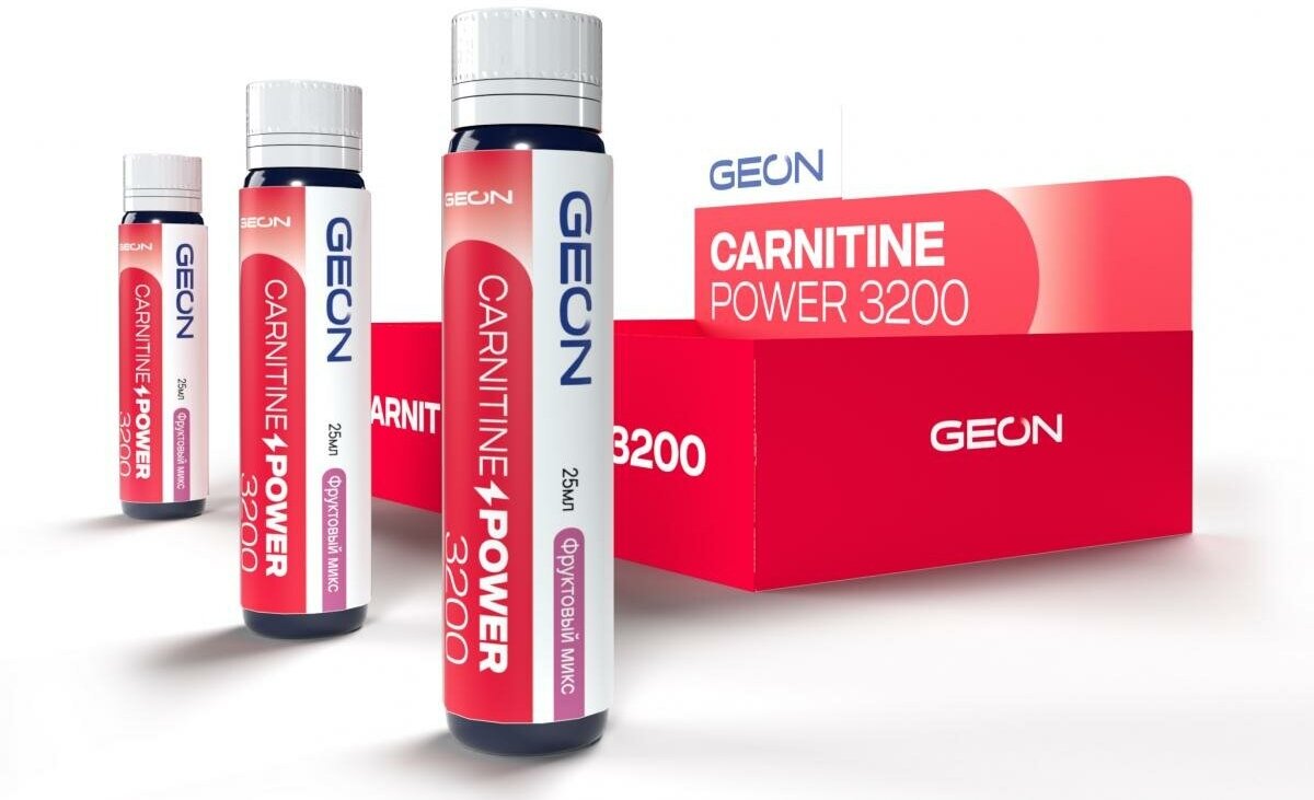 GEON Carnitine Power 3200 20x25мл Фруктовый микс