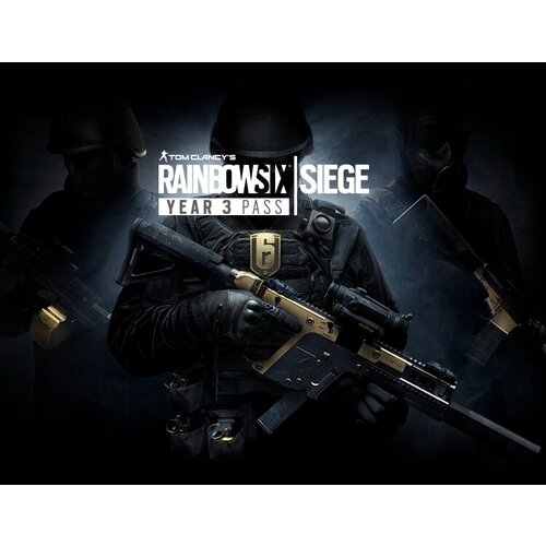 Tom Clancy's Rainbow Six: Осада. Year 3 Pass, электронный ключ (DLC, активация в Ubisoft Connect, платформа PC), право на использование набор rainbow six осада игра xbox футболка e sport m