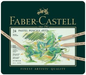 Faber-Castell Пастельные карандаши Pitt 24 цвета (112124)