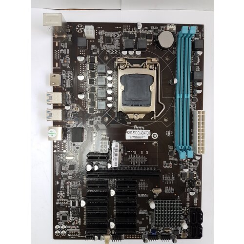 Материнская плата Esonic B250-BTC-Gladiator RTL LGA1151 B250 PCI-E DsubHDMI GbLAN SATA ATX 2DDR4 625700₽