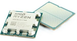 Процессор AMD RYZEN 5 7600 OEM (Raphael, 5nm, C6/T12, Base 3,8GHz, Turbo 5,1GHz, RDNA 2 Graphics, L3 32Mb, TDP 65W, SAM5) - фотография № 5