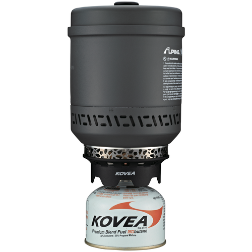 Баллон KOVEA KGB-1701 Alpine Master черный система приготовления пищи kovea alpine pot wide kgb 0703wu 1 5л