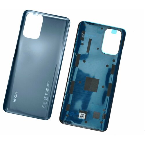 Задняя крышка корпуса для Xiaomi Redmi Note 10 (M2101K7AG) цвет: Gray