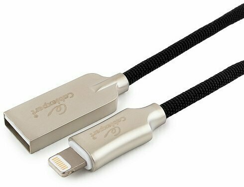 Кабель USB - Lightning, 1м, Cablexpert (CC-P-APUSB02Bk-1M)